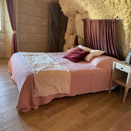 Villa L'Escale Troglo Au Bord De La Loire Souzay-Champigny Esterno foto
