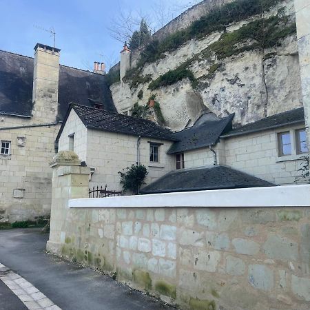 Villa L'Escale Troglo Au Bord De La Loire Souzay-Champigny Esterno foto