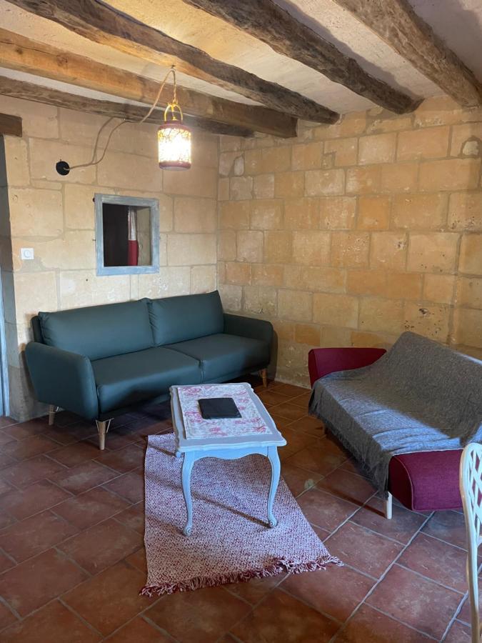 Villa L'Escale Troglo Au Bord De La Loire Souzay-Champigny Esterno foto