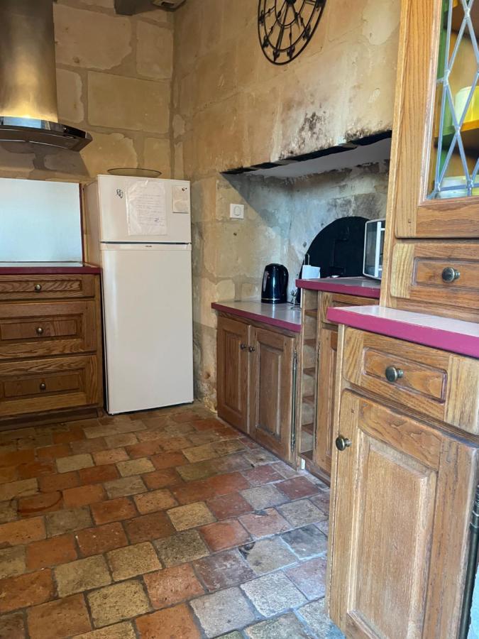 Villa L'Escale Troglo Au Bord De La Loire Souzay-Champigny Esterno foto