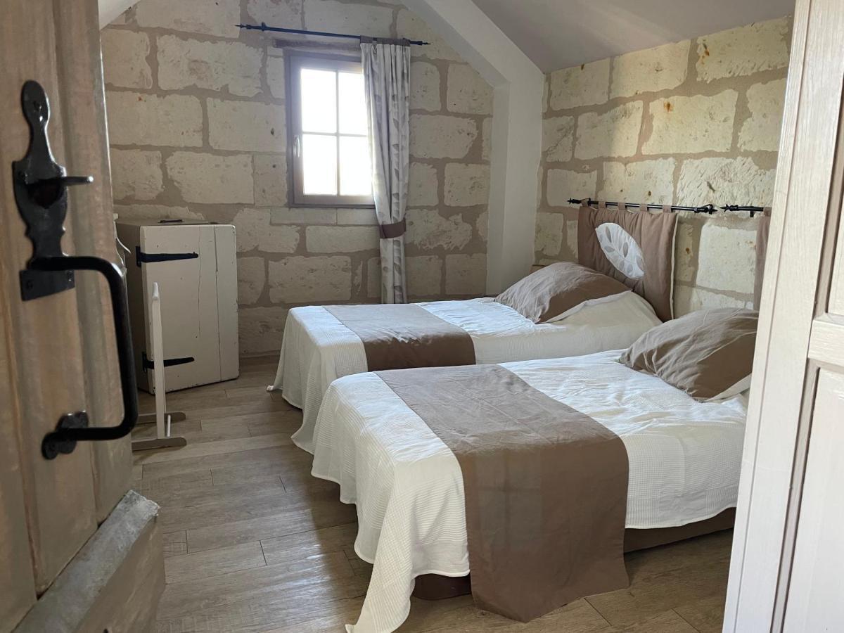 Villa L'Escale Troglo Au Bord De La Loire Souzay-Champigny Esterno foto