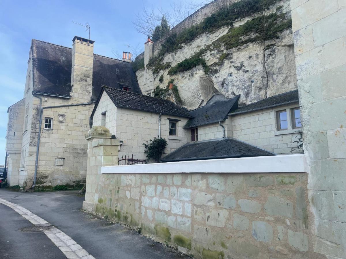 Villa L'Escale Troglo Au Bord De La Loire Souzay-Champigny Esterno foto