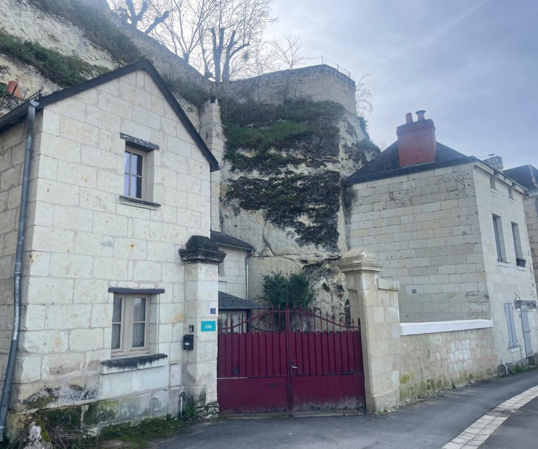 Villa L'Escale Troglo Au Bord De La Loire Souzay-Champigny Esterno foto