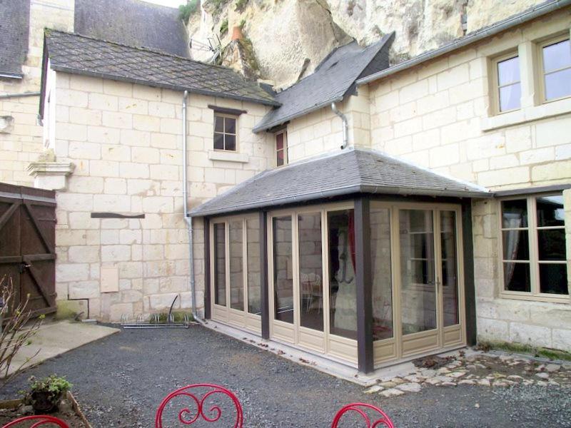 Villa L'Escale Troglo Au Bord De La Loire Souzay-Champigny Esterno foto
